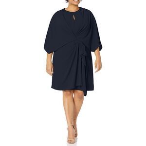 NEW Blue London Times Shawl Draped Dress Wedding 18W